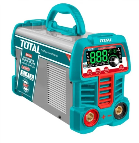 Soldadora inversora TOTAL 200 A 110/220 V